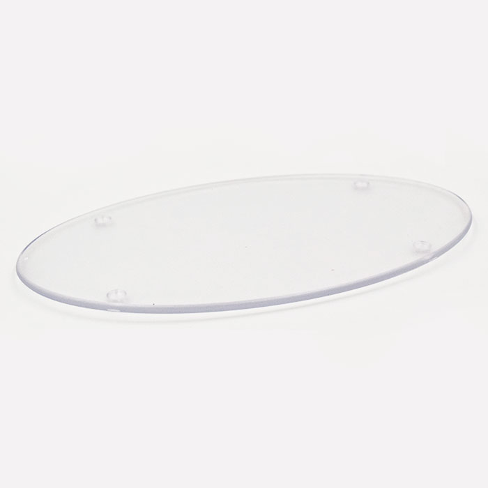 Oval Presentation Tray, N/L, Frosted, 25/CS
