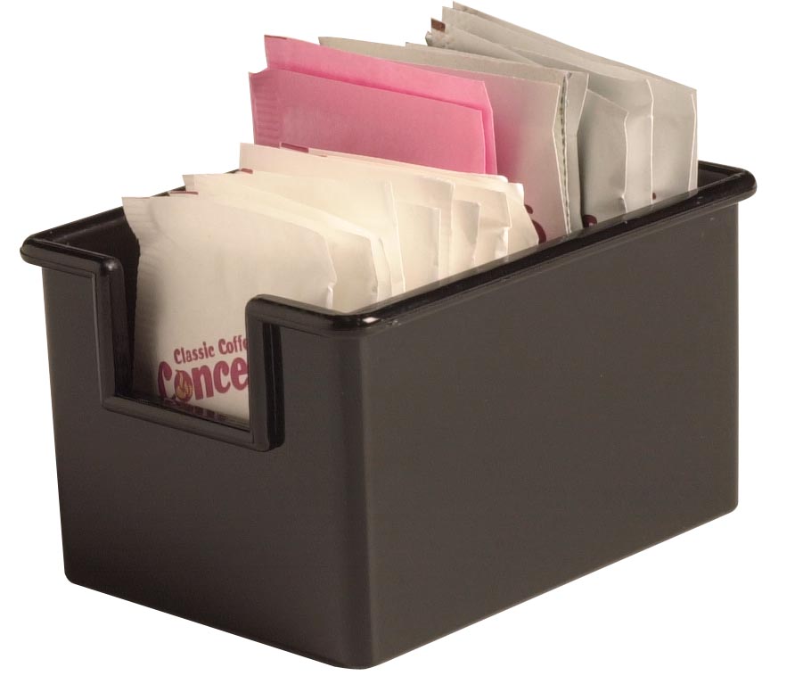 Condiment Caddy, Plastic, Black