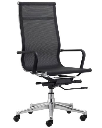 SleepNest Premium, High Back, Mesh Task Chair with Soft Arms