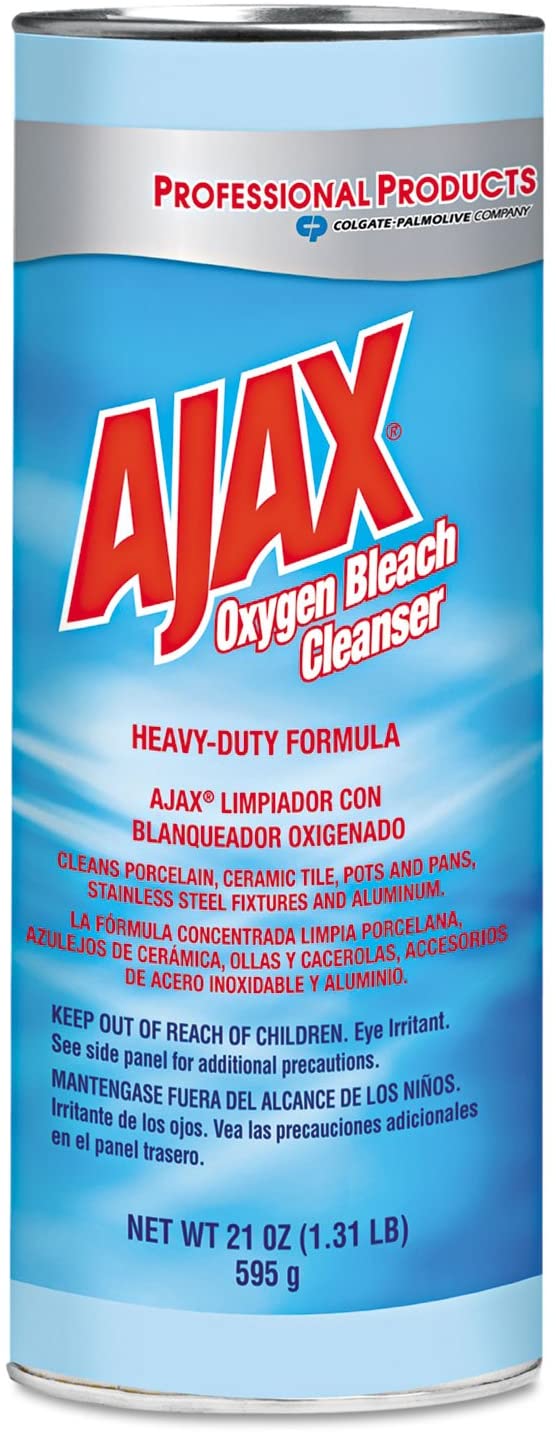 Ajax Oxygen Bleach, Powder Cleanser, 21 oz, 24/CS