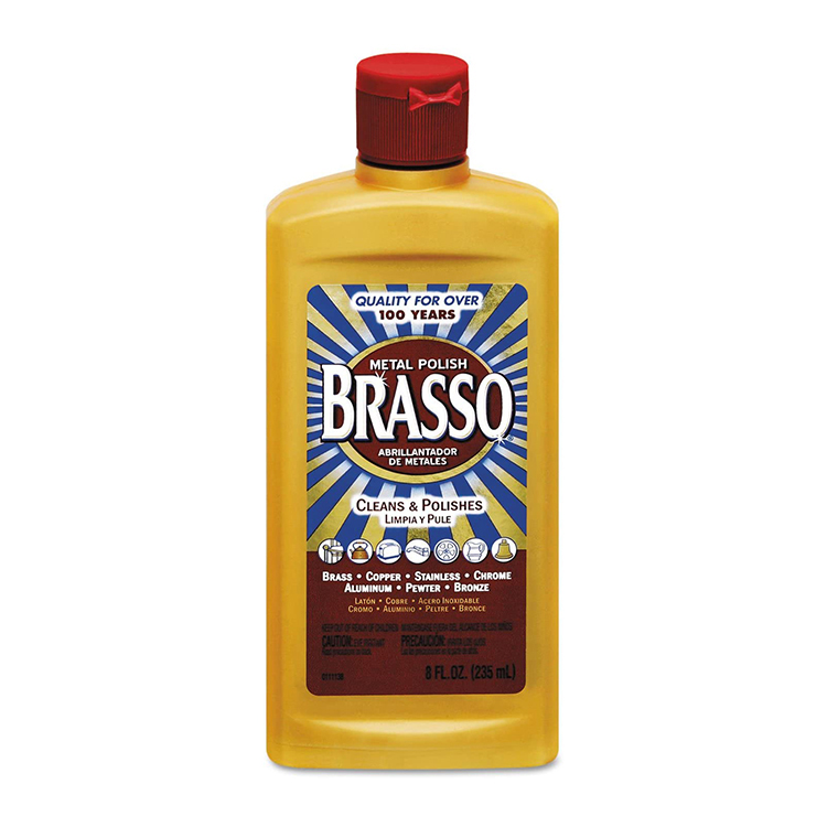 SPECIAL Brasso Metal Polish, 8oz Bottles, 8/CS