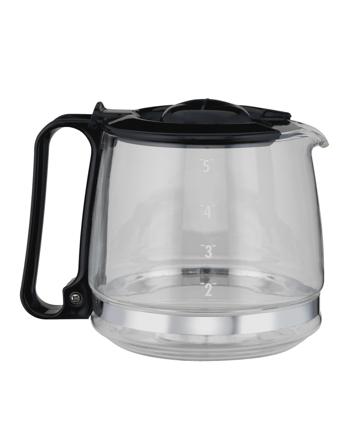 Hamilton Beach, Glass Carafe for HDC500B 4 Cup, Black