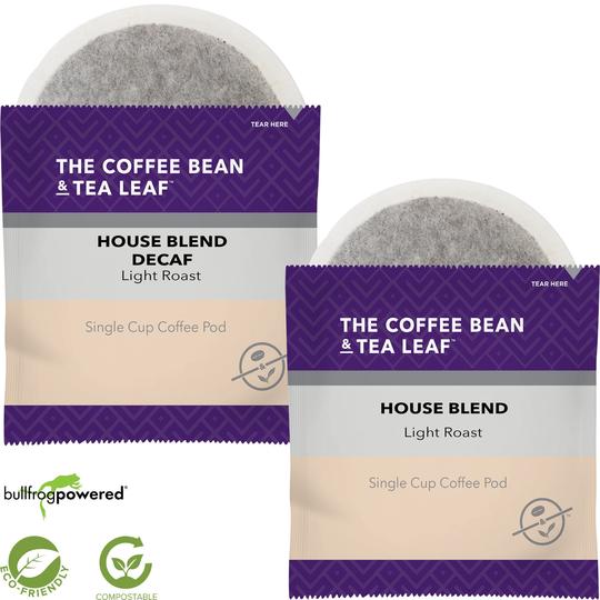 Coffee Bean Tea & Leaf, Coffee, 1 Cup, House-blend Regular, 300/CS
