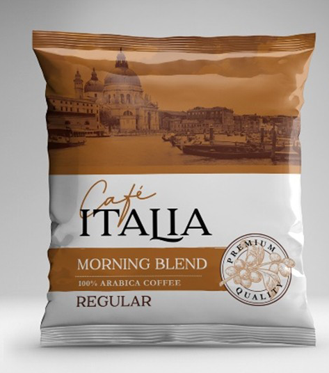 Café Italia, Coffee, 4 Cup, Regular, 200/CS