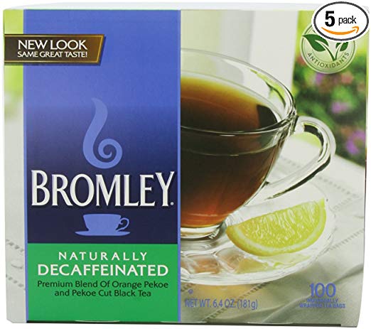 Tea, Decaf, Bromley, Individual Pack, 500/CS