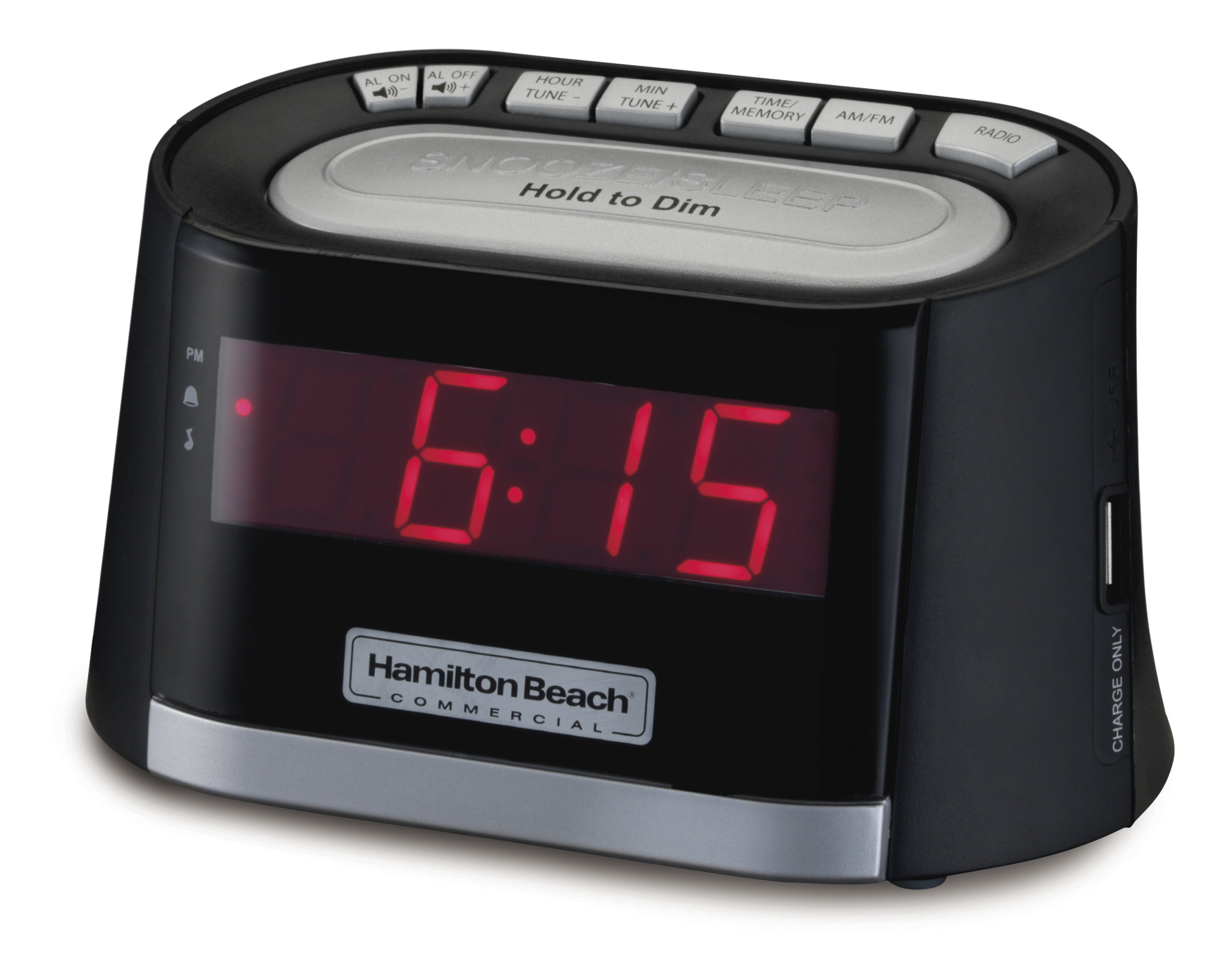Hamilton Beach, Clock Radio with USB Charging Port