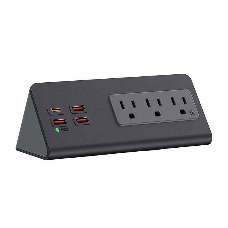 Vertex Charging Station, 3 Outlet, 1 USB-C, 3 USB-A Fast Charging