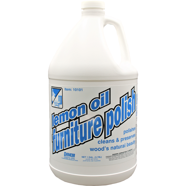 Furniture Polish, Lemon Scent, 1 QT, 12/CS