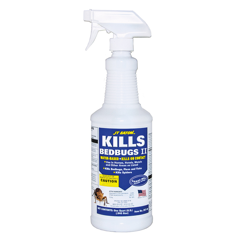 Water Based Bed Bug Killer Sprayer, 1 QT Spray Bottle w/ Trigger, 6/CS