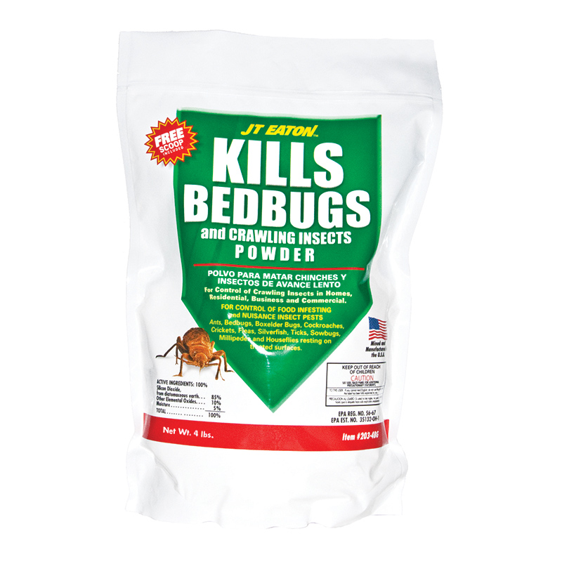 Powder Bed Bug Killer, 4 lb Bag