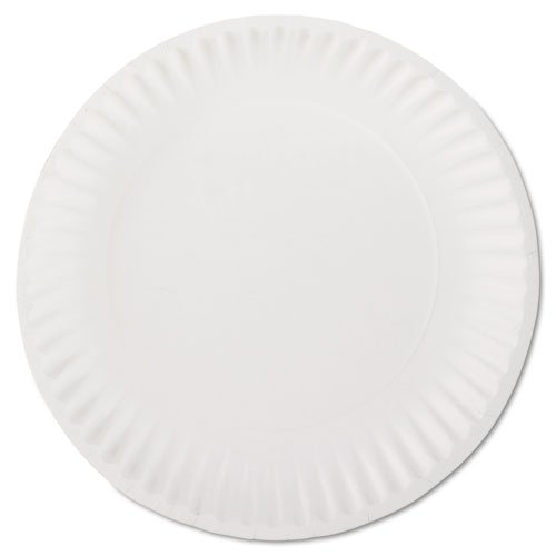 Plates, Paper, 9", 1000/CS, White