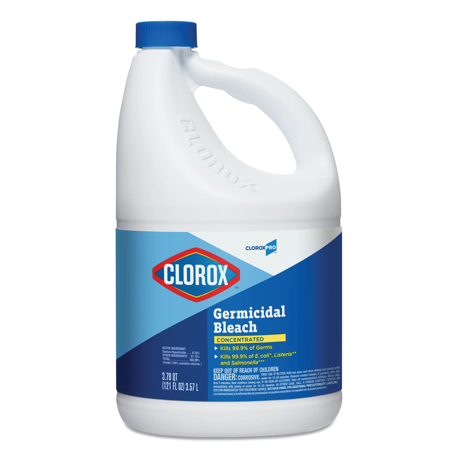 Clorox Ultra Germicidal Liquid Bleach, 1 Gal, 3/CS