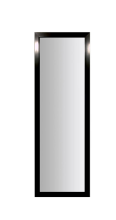 Ramada, Full Length Mirror, 20x60, Black Frame