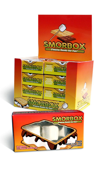 Smorbox, Makes 2 Smores, No Sticks, Counter Display, 24/CS