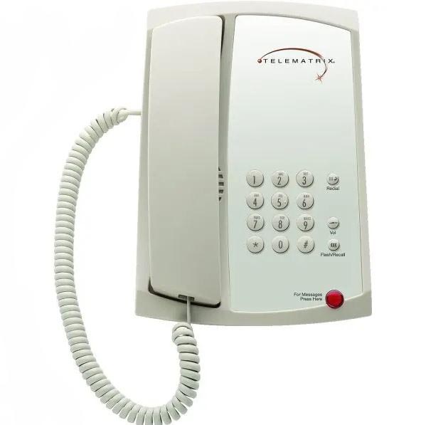Telematrix, Phone, 3100MWB, Basic, 1 Line, Beige