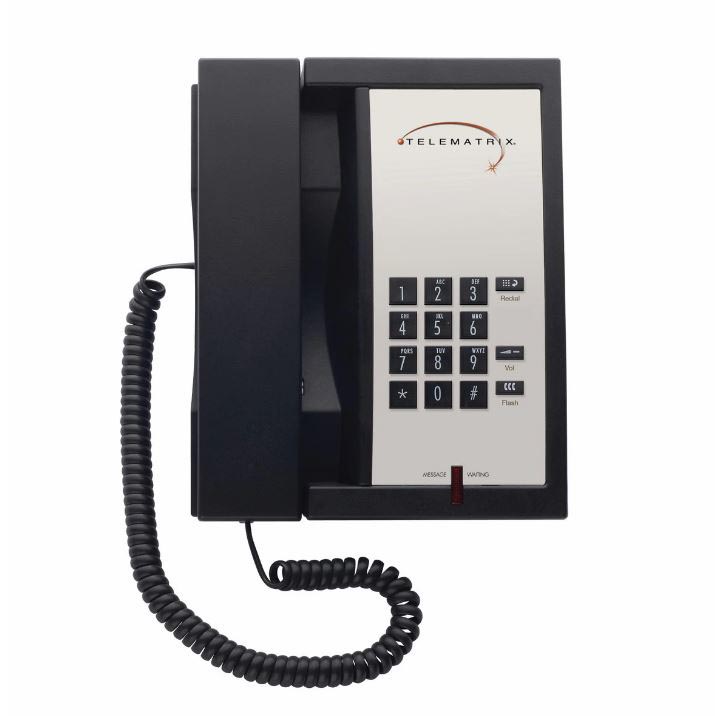 Telematrix, Phone, 3300MWB, Single Line, Black