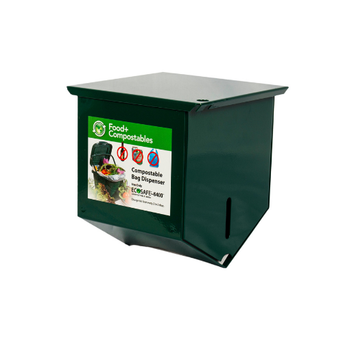 EcoSafe Compostable Bag Dispenser, Multi-Res