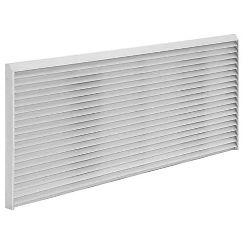 GE Zoneline Architectural Aluminum Rear Grille, Paintable