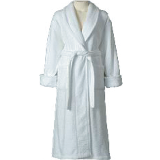 Bath Robe Shawl Collar