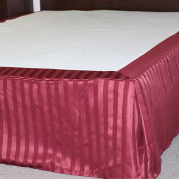 Wine Bed Skirts