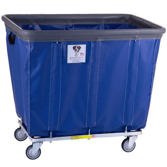 Vinyl Laundry Cart with Bumper