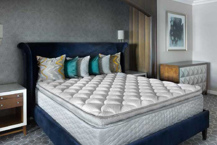 Serta BW Mattress, Perfect Sleeper Cheshire Elite IV Eurotop, 1 Sided