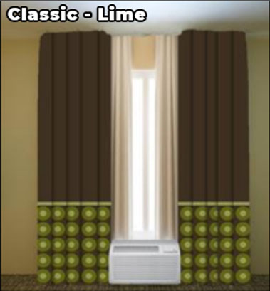 Super 8 Window Treatment