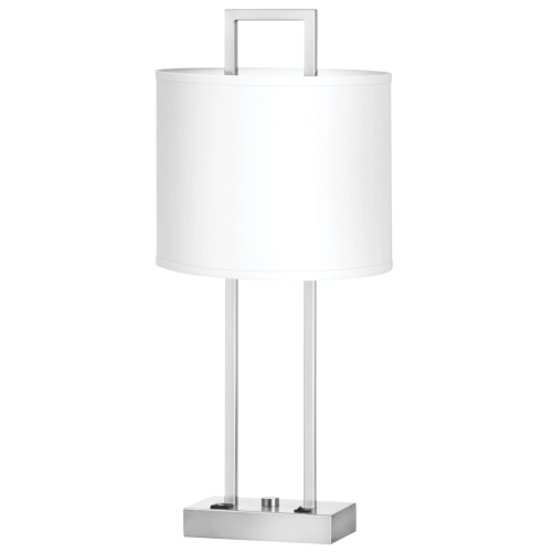 Econo Lodge Prestige Single Table Lamp with 1 Outlet STX-1152TS