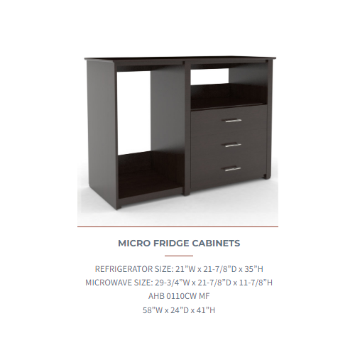 Quality Inn Select Micro Fridge Cabinets Large