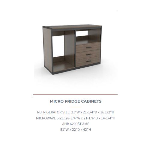 Quality Inn Select Micro Fridge Cabinets