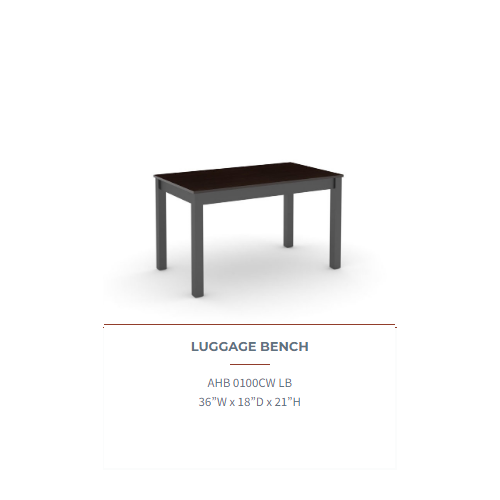 Quality Inn Classic Luggage Bench