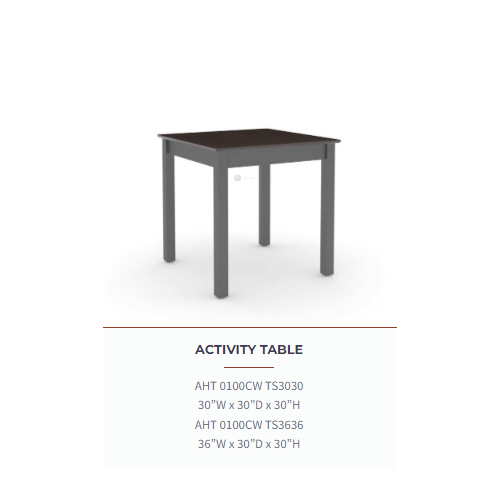 Quality Inn Classic Activity Table