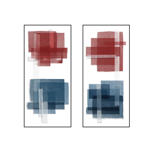 AmericInn, Guest Room Art at King Desk, 19x37, Set of 2