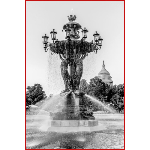 Ramada, Art at Guest Bath, 18w x 1.5d x 24h (Specify Image #)