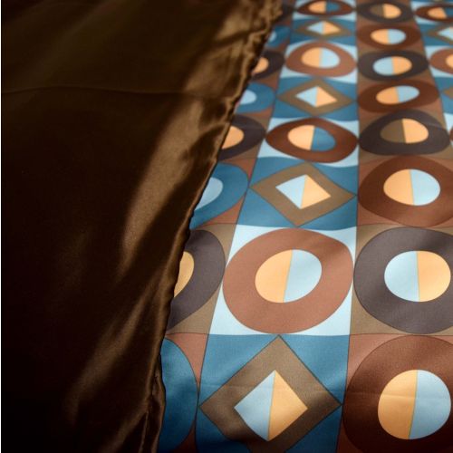 Sunrise Teal Duvet Cover, Full