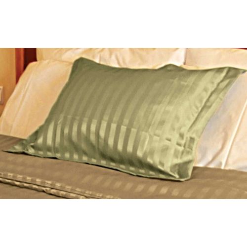 Olive Poly Pillow Sham, Standard