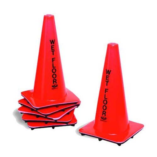 Wet Floor Caution Cone, 18"