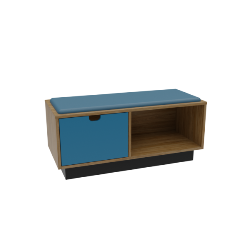 Days Inn, Dawn, Bench W/ Cushion, 42x18x20