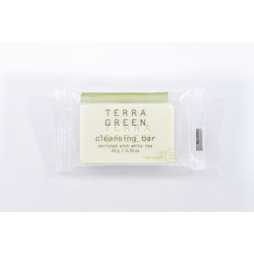 Wyndham Facial Soap Bar, Terra Green, 0.72 oz, 500/CS