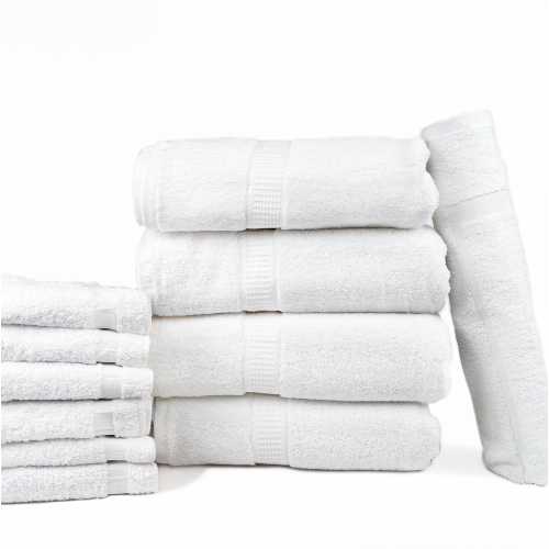QT Platinum Hand Towel, 16x30, 4 lb, White