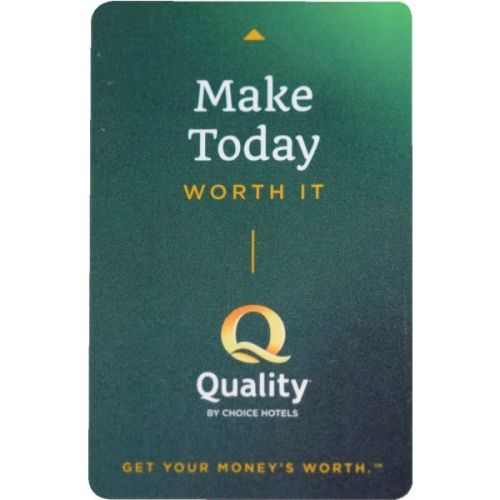 Quality Inn Key Cards, 500/CS