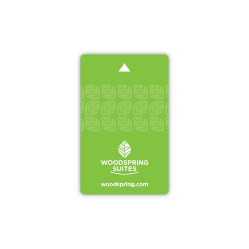 WoodSpring Suites Key Cards, 500/CS