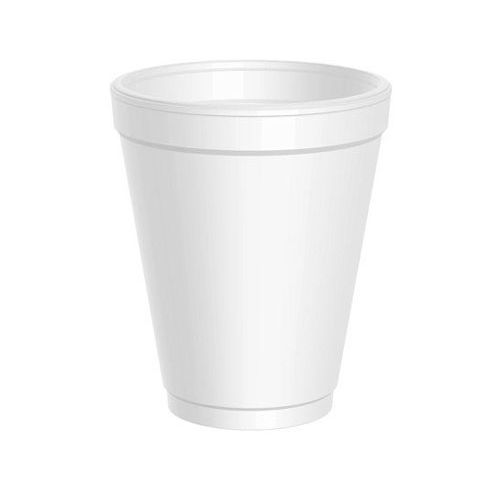 Wincup Foam Cups, White, 10oz, 1000/CS