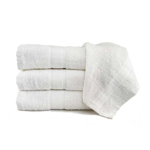 Platinum Wash Cloth, White, 13x13, 1.5lb