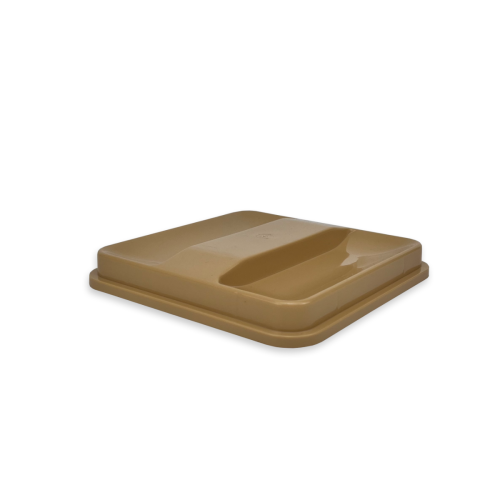 Ice Bucket Lid, Square, Beige, 72/CS