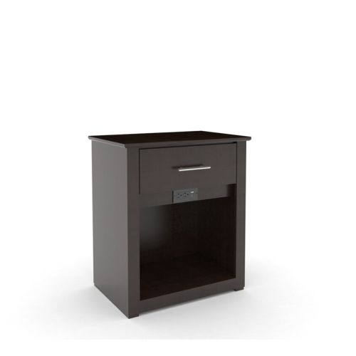 Sable NIGHTSTAND WITH DRAWER AND USB-C AHB 0110XX U18NSD24/ 28”H