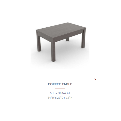 Quality Inn Elevated coffee table