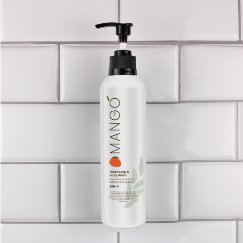 EcoPro Mango, 360 ml Body & Hand Wash Pump Bottles, 24/CS