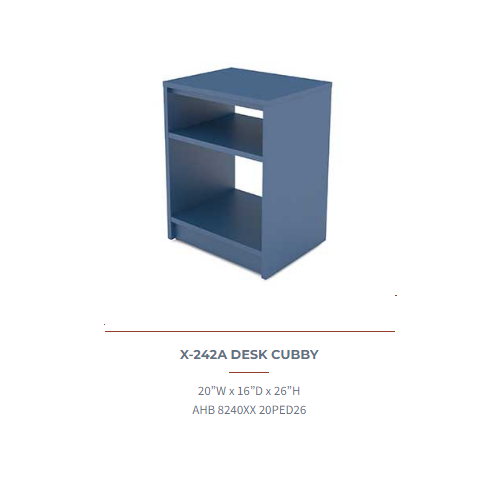DESK CUBBY AHB 8240XX 20PED26