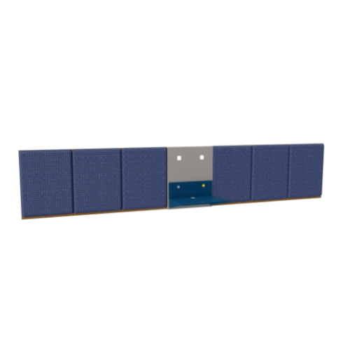 Microtel Moda Upholstered Double/ Queen Headboard